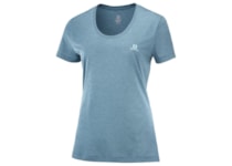 Salomon AGILE SS TEE W MALLARD BLUE