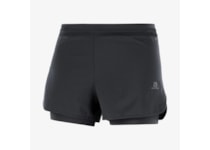 Salomon CROSS 2IN1 SHORT W BLACK