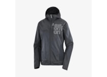 Salomon BONATTI CROSS WIND FZ HOODIE W JET BLACK