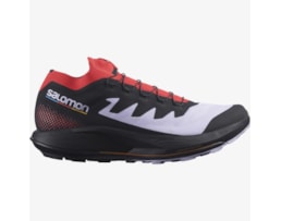 Salomon PULSAR TRAIL PRO PURPLE HEATHER/POPPY RED