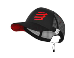 Compressport RACING TRUCKER CAP BLACK/RED