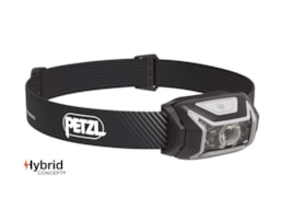 PETZL ACTIK CORE 600 LUMENS - PRETO/CINZA