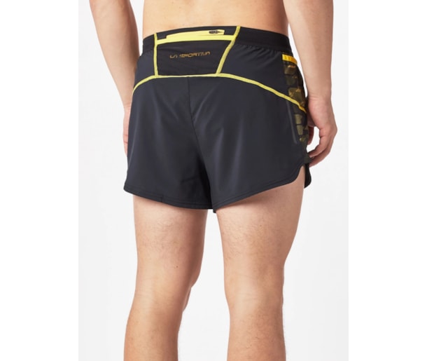 In Tempo Run Short 14cm - Black