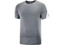 Salomon CROSS RUN GRAPHIC SS TEE BLACK/WHITE