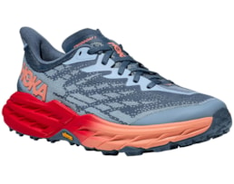 HOKA ONE ONE SPEEDGOAT 5 WOMAN REAL TEAL/PAPAYA