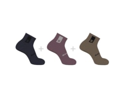 EVERYDAY ANKLE 3-PACK CARBON / Falcon / MOONSCAPE