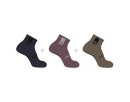EVERYDAY ANKLE 3-PACK CARBON / Falcon / MOONSCAPE (3 pares)