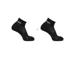 Salomon EVASION ANKLE 2-PACK BLACK (2 pares)