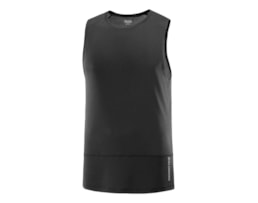 Salomon CROSS RUN TANK M DEEP BLACK