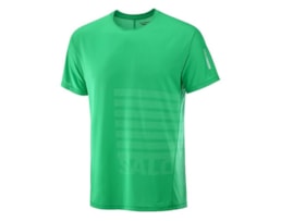 Salomon SENSE AERO SS TEE GFX M PARAKEET/SPEARMI