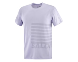 Salomon SENSE AERO SS TEE GFX M COSMIC SKY/CASTE