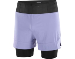 Salomon Sense 2In1 Shorts M Blue Granite