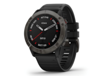 GARMIN FÉNIX 6X PRO SAFIRA CARBON GRAY DLC PRETO