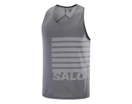 Salomon SENSE AERO SINGLET GFX M CASTELROCK