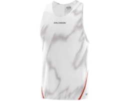 Salomon S/LAB SPEED SINGLET M WHITE/ANDORRA