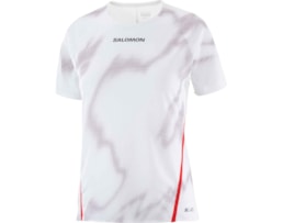 Salomon S/LAB SPEED TEE W WHITE/ANDORRA