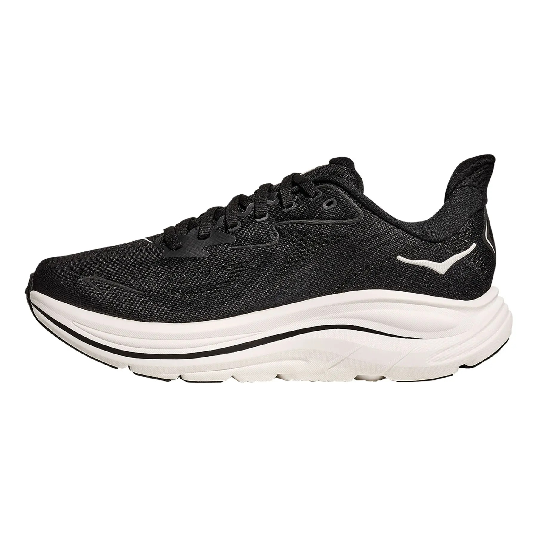 HOKA ONE ONE CLIFTON 10 BLACK/WHITE | RUN