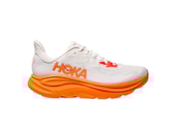 HOKA ONE ONE CLIFTON 10 FROST/ORANGE