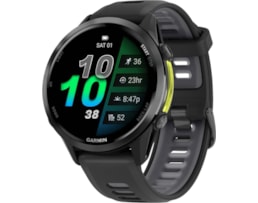Garmin Forerunner® 970 Cinzento carbono em titânio revestido a DLC