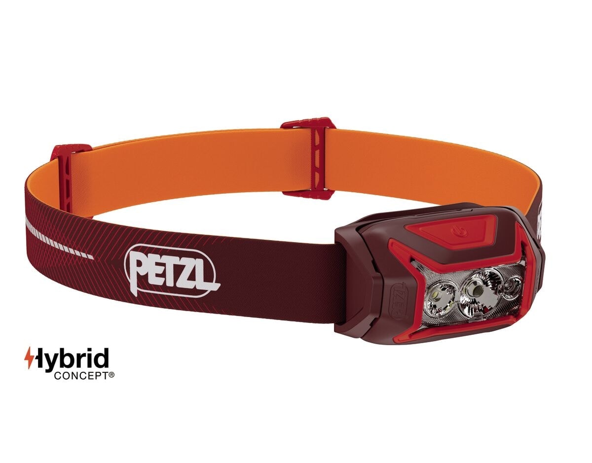 PETZL ACTIK CORE 625 LUMENS - VERMELHO/LARANJA | RUN