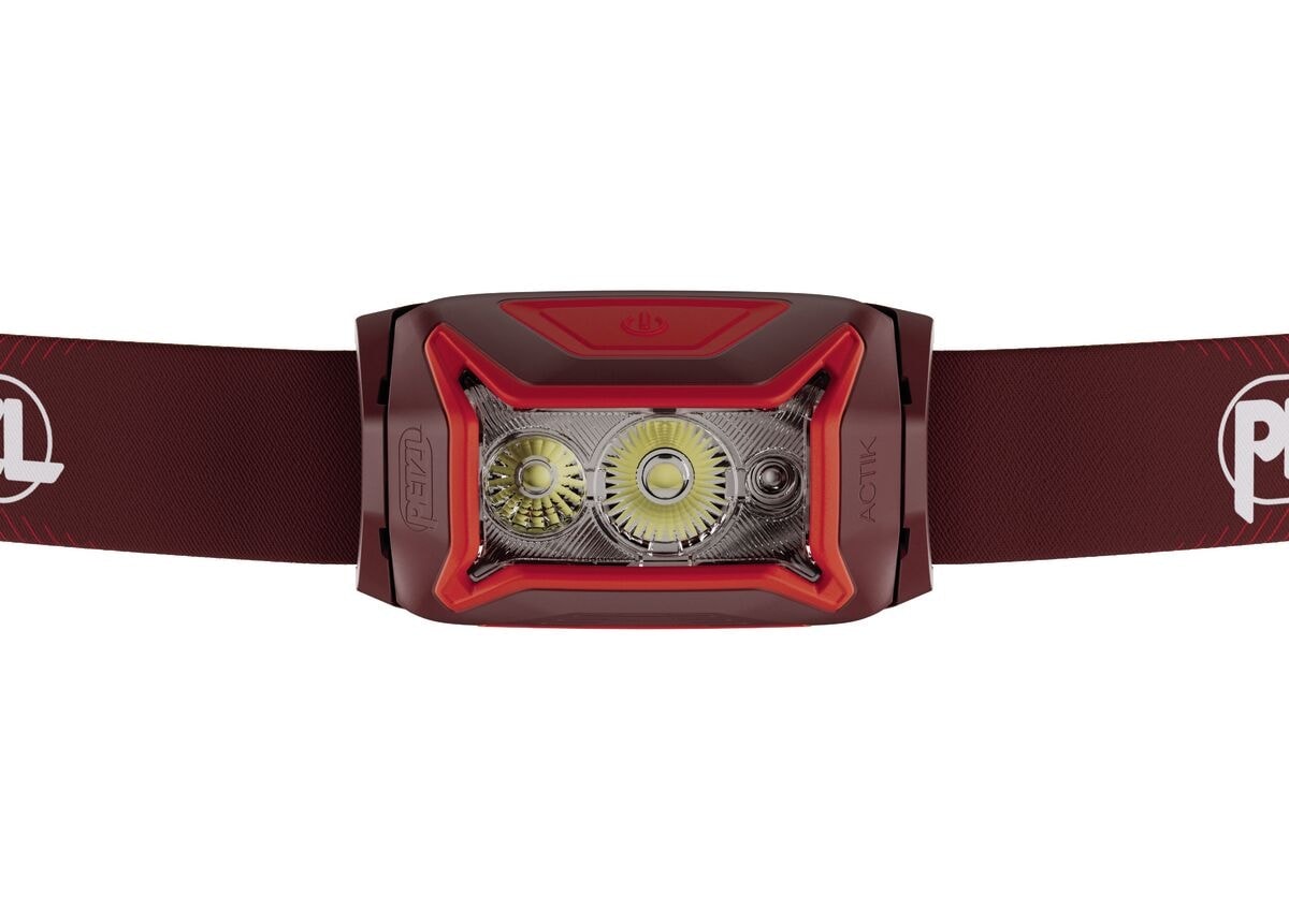 PETZL ACTIK CORE 625 LUMENS - VERMELHO/LARANJA | RUN