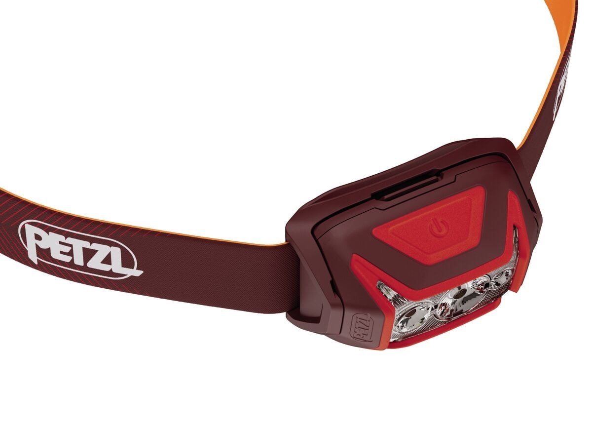 PETZL ACTIK CORE 625 LUMENS - VERMELHO/LARANJA | RUN