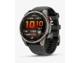 Garmin FENIX 8 Pro – 47 mm, AMOLED Sapphire, Cinza Titânio