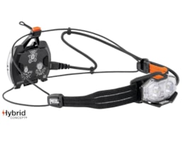 PETZL NAO LT 600 LUMENS PRETO/LARANJA