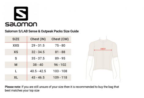 Salomon s sales lab sizing