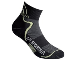 La Sportiva MID DISTANCE SOCKS BLK/APPLE