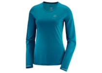 Salomon AGILE LS TEE W DEEP LAGOON