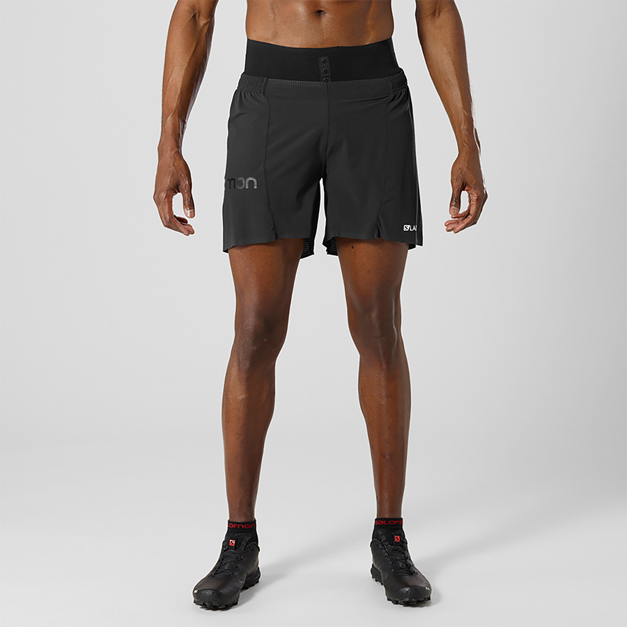 S-LAB SHORT 6 M BLACK | RUN