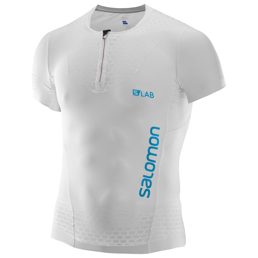 Salomon S LAB EXO HZ SS TEE M WHITE RUN